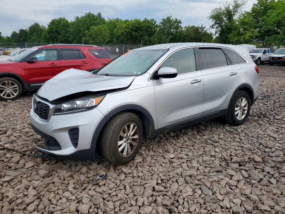 2019 Kia VIN 5XYPG4A34KG585169 COPART salvage auction — FRONT END, Pa - Certificate Of Salvage, sold $2,000 on 2026-07-15 (photo 1)