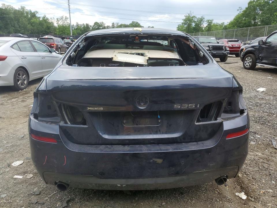 2014 BMW VIN WBA5B3C58ED535714 COPART salvage auction — MINOR DENT/SCRATCHES, Md - Cert Of Salvage < 75% Damage, sold $3,150 on 2026-07-02 (photo 6)