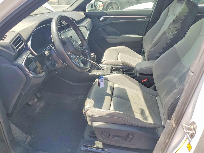 2022 Audi Q3 VIN WA1EECF39N1051602 COPART salvage auction — FRONT END, Pa - Certificate Of Salvage, sold $6,400 on 2026-07-14 (photo 7)