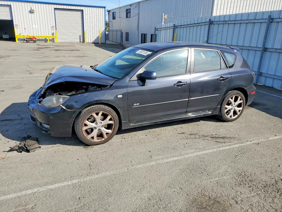 2008 Mazda 3 VIN JM1BK344981829334 COPART salvage auction — FRONT END, Ca - Salvage Certificate, sold $200 on 2026-07-10 (photo 1)