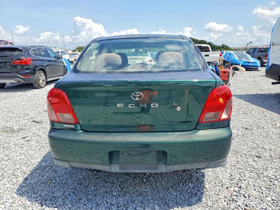 2001 Toyota Echo VIN JTDBT123X10158392 COPART salvage auction — SIDE, Fl - Cert Of Title Slvg Rebuildable, sold $725 on 2026-07-06 (photo 6)