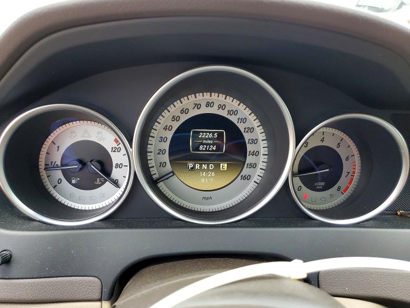 2012 Mercedes-benz VIN WDDGF4HB5CA621488 COPART salvage auction — FRONT END, GA - CERT OF TITLE-SALVAGE, sold $2,250 on 2026-07-27 (photo 9)