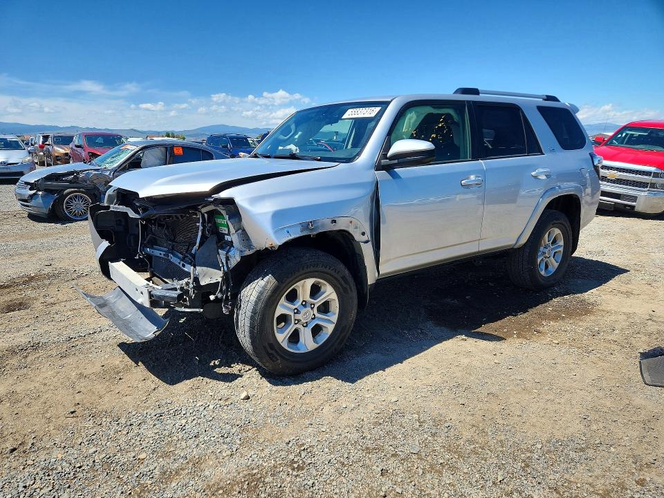 2019 Toyota 4runner VIN JTEBU5JR7K5614441 COPART salvage auction — FRONT END, Mt - Salvage Certificate Of A Vehic, sold $6,700 on 2026-07-14 (photo 1)