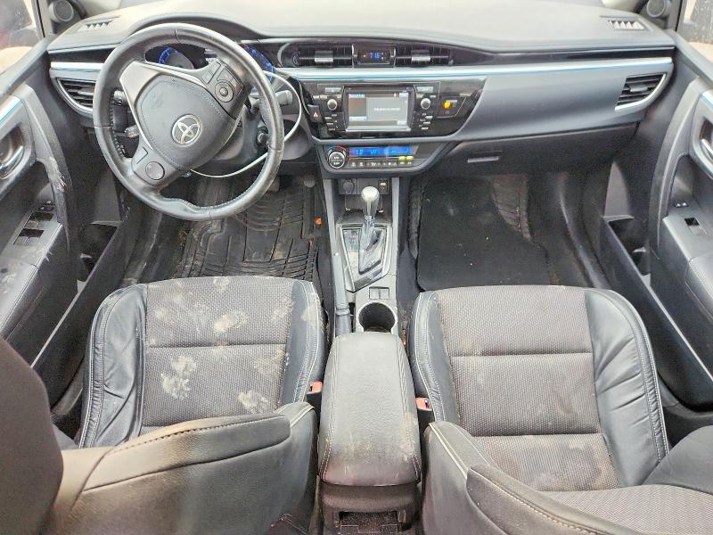 2014 Toyota Corolla VIN 5YFBURHE0EP023986 COPART salvage auction — HAIL, Ks - Cert Of Title-Salvage, sold $2,700 on 2026-07-08 (photo 8)