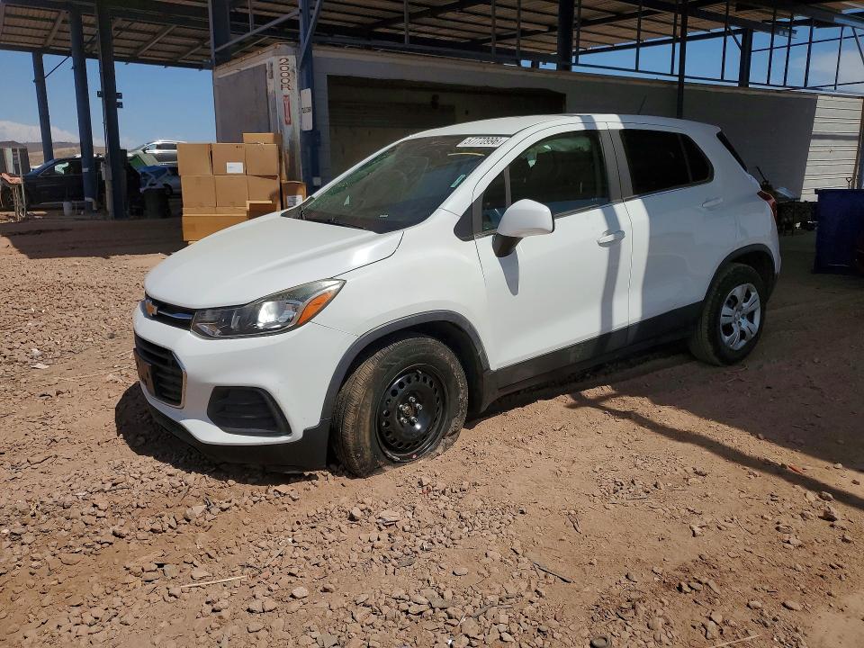 2018 Chevrolet VIN KL7CJKSB0JB700298 COPART salvage auction — FRONT END, Az - Cert Of Title - Salvage, sold $1,050 on 2026-07-16 (photo 1)