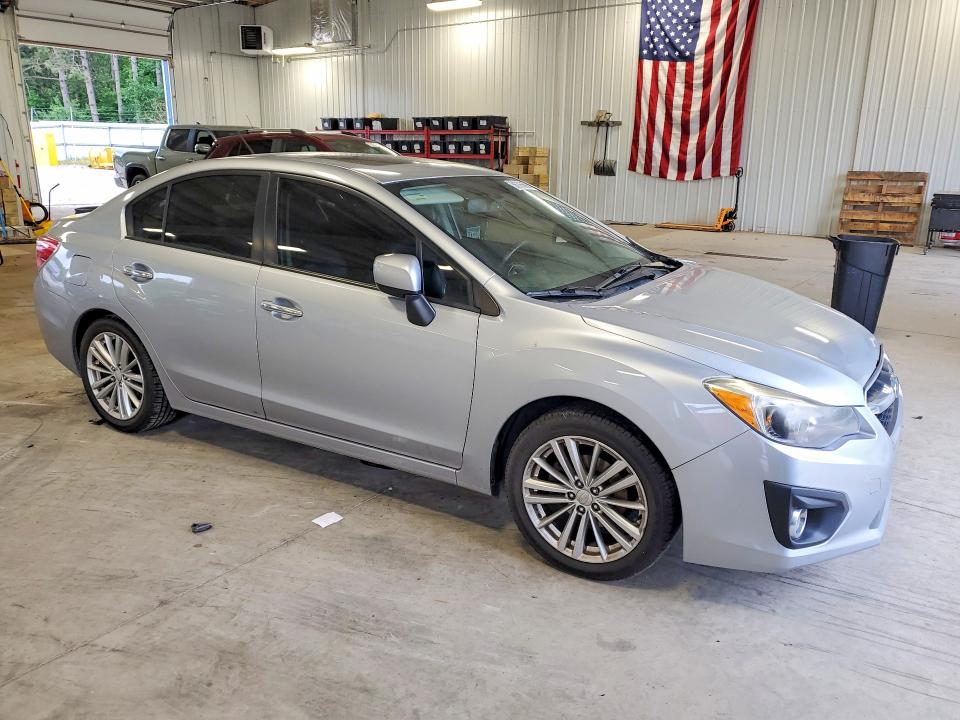 2014 Subaru Impreza VIN JF1GJAH6XEH025934 COPART salvage auction — FRONT END, Mn - Cert Of Title-Prior Salvage, sold $1,150 on 2026-07-07 (photo 4)