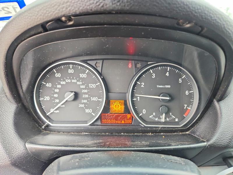 2011 BMW 1 series VIN WBAUN1C51BVH83299 COPART salvage auction — REAR END, TX - SALVAGE VEHICLE TITLE, sold $925 on 2026-07-24 (photo 9)