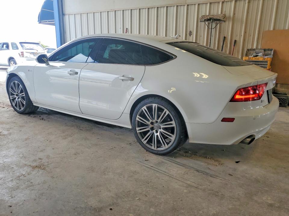 2014 Audi A7 VIN WAUWGAFC5EN079850 COPART salvage auction — FRONT END, Tx - Certificate Of Title, sold $1,450 on 2026-07-17 (photo 2)