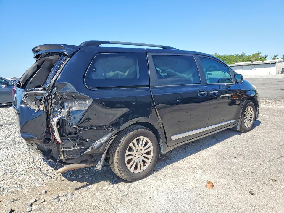2017 Toyota Sienna VIN 5TDYZ3DC2HS835119 COPART salvage auction — REAR END, Fl - Cert Of Title Slvg Rebuildable, sold $3,450 on 2026-07-13 (photo 3)