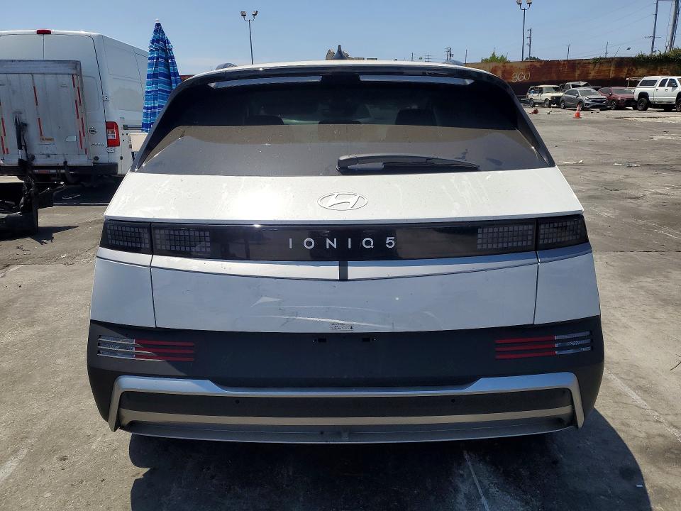 2025 Hyundai Ioniq VIN 7YAKN4DA0SY028396 COPART salvage auction — FRONT END, CA - SALVAGE CERTIFICATE, sold $12,300 on 2026-07-15 (photo 6)
