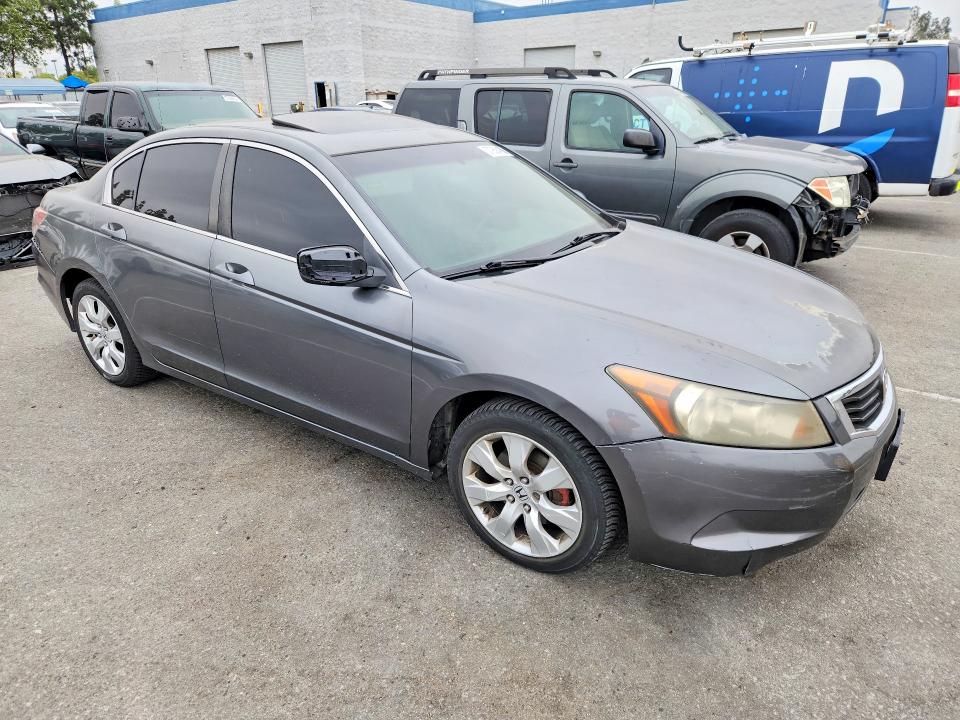 2008 Honda Accord VIN JHMCP26758C051687 COPART salvage auction — REAR END, Ca - Cert Of Title-Salvaged, sold $1,050 on 2026-07-07 (photo 4)
