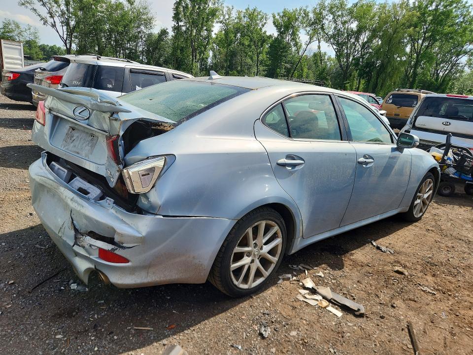 2011 Lexus Is 250 VIN JTHCF5C25B5045834 COPART salvage auction — REAR END, Ct - Certificate Of Title, sold $500 on 2026-07-24 (photo 3)