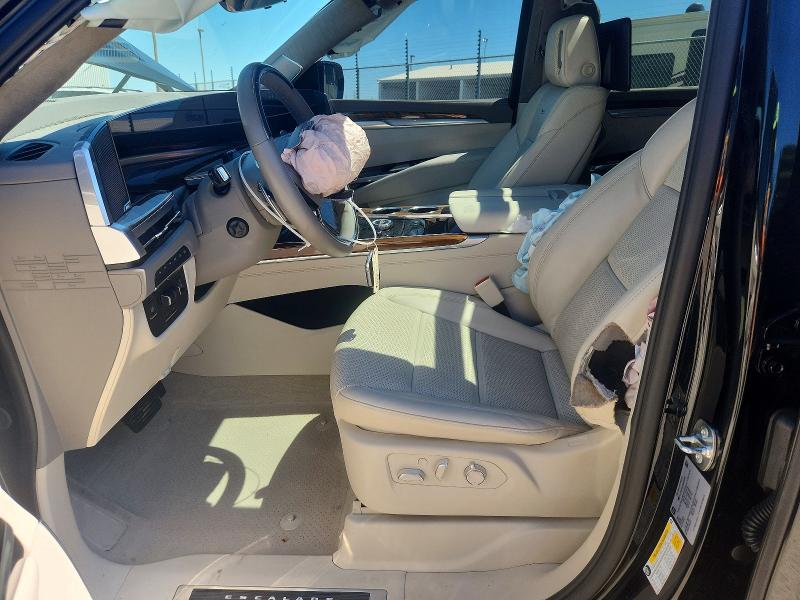 2025 Cadillac Escalade VIN 1GYS9GRL6SR346003 COPART salvage auction — FRONT END, Ca - Salvage Certificate, sold $41,000 on 2026-09-14 (photo 7)
