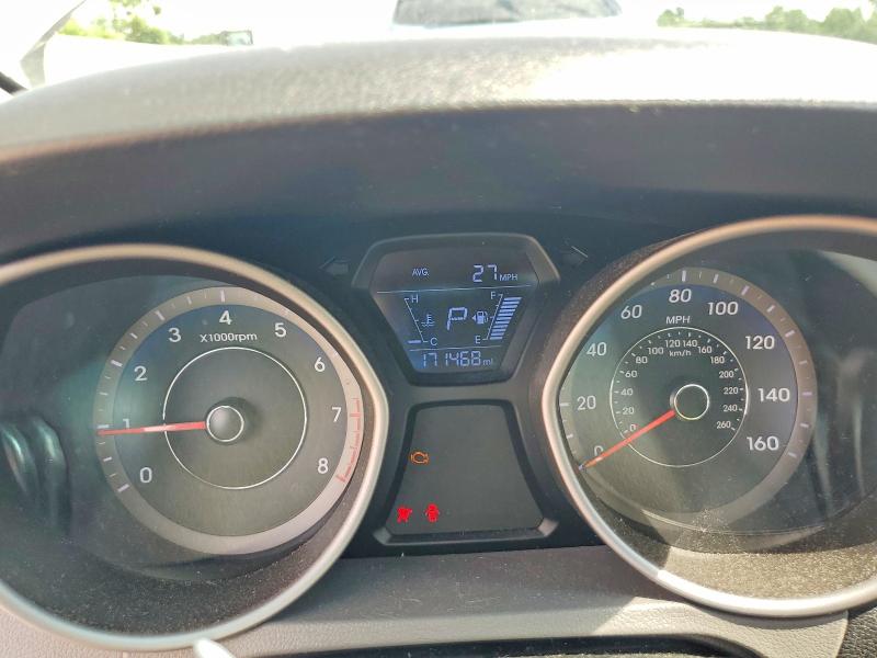 2014 Hyundai Elantra VIN KMHDH4AE2EU156922 COPART salvage auction — SIDE, OH - CERT OF TITLE-SALVAGE, sold $600 on 2026-07-02 (photo 9)