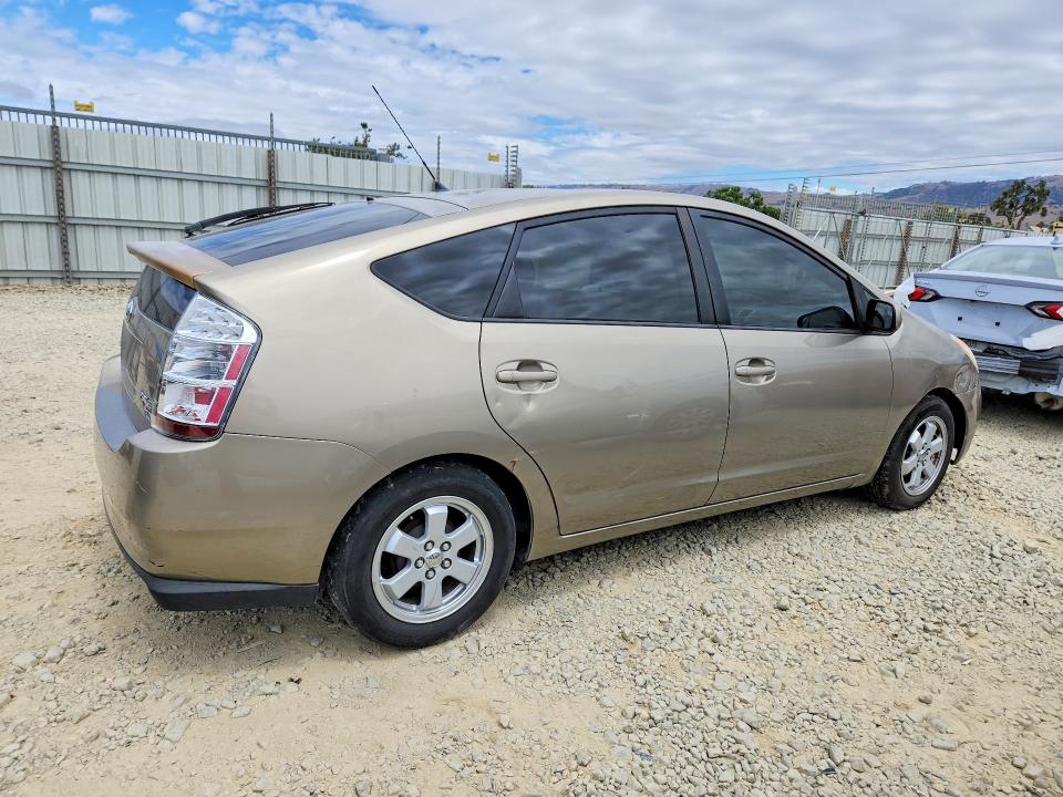 2005 Toyota Prius VIN JTDKB20U753052622 COPART salvage auction — FRONT END, Ca - Salvage Certificate, sold $60 on 2026-07-21 (photo 3)