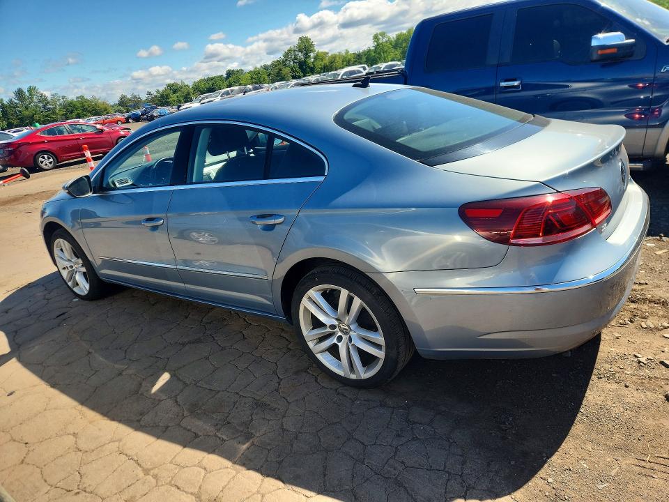 2013 Volkswagen Passat cc VIN WVWRP7ANXDE556380 COPART salvage auction — MECHANICAL, Ct - Certificate Of Title, sold $450 on 2026-07-10 (photo 2)