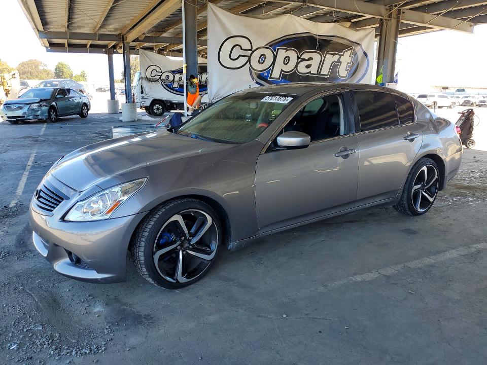 2008 Infiniti VIN JNKBV61E98M228508 COPART salvage auction — VANDALISM, Ca - Salvage Certificate, sold $1,050 on 2026-07-09 (photo 1)