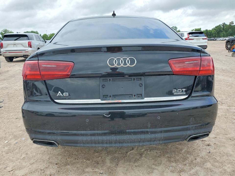 2016 Audi A6 VIN WAUGFAFC0GN178795 COPART salvage auction — FRONT END, Tx - Salvage Vehicle Title, sold $3,100 on 2026-07-02 (photo 6)