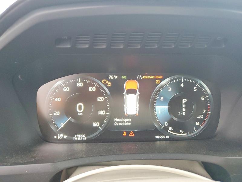 2019 Volvo VIN YV4A22PL7K1490456 COPART salvage auction — NORMAL WEAR, Nc - Certificate Of Title, sold $6,000 on 2026-08-03 (photo 9)