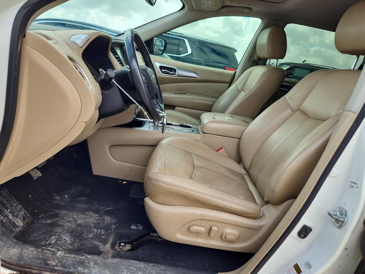 2017 Nissan Pathfinder VIN 5N1DR2MN5HC671887 COPART salvage auction — Minor Dent/Scratches, TX - CERTIFICATE OF TITLE (P), sold $1,900 on 2026-07-09 (photo 7)