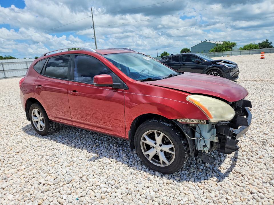 2009 Nissan Rogue sport VIN JN8AS58T79W048183 COPART salvage auction — FRONT END, Tx - Salvage Vehicle Title, sold $300 on 2026-07-02 (photo 4)