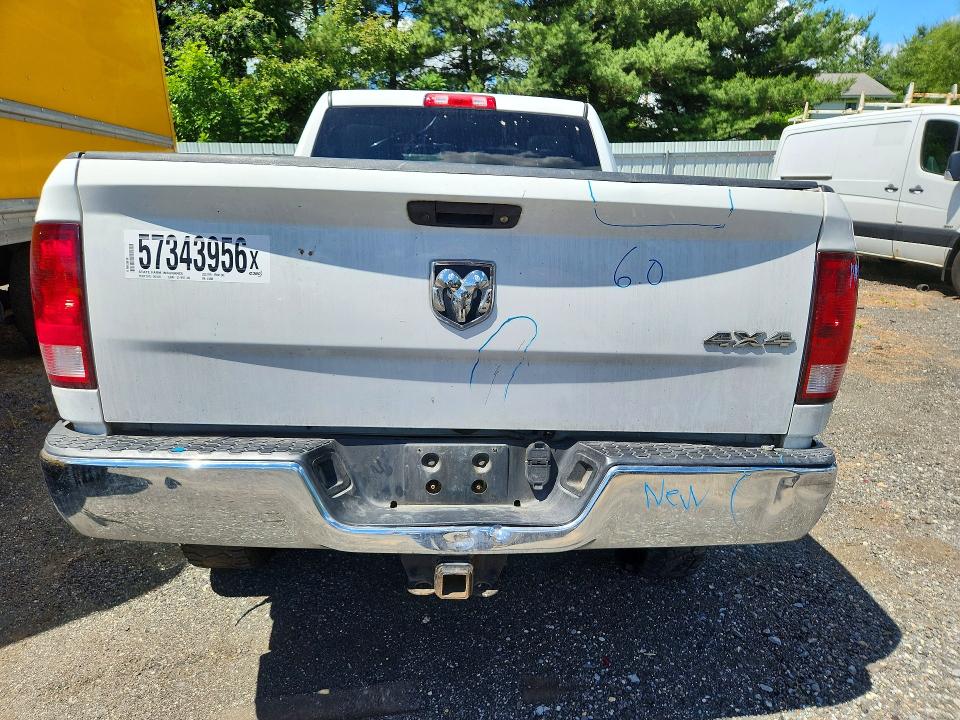2017 Ram 2500 VIN 3C6UR5CL2HG516689 COPART salvage auction — FRONT END, NY - MV-907A SALVAGE CERTIFICATE, sold $2,100 on 2026-07-30 (photo 6)