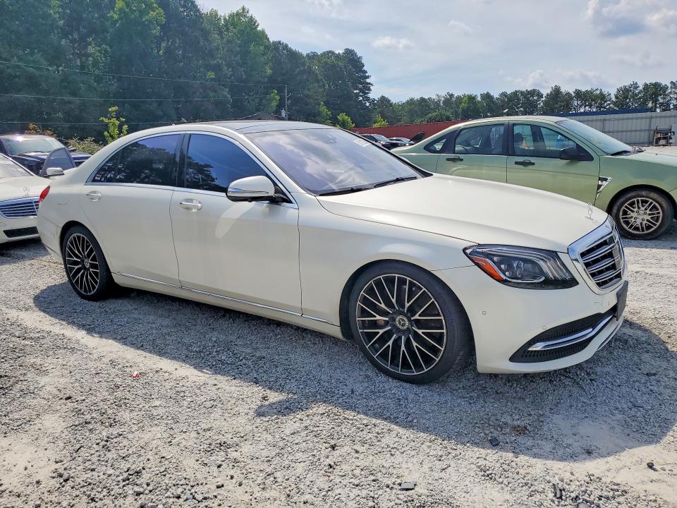 2019 Mercedes-benz S-klasse VIN WDDUG8GBXKA490467 COPART salvage auction — MECHANICAL, Ga - Certificate Of Title, sold $18,300 on 2026-07-28 (photo 4)