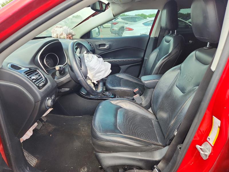 2018 Jeep VIN 3C4NJCCB6JT357883 COPART salvage auction — FRONT END, Tx - Salvage Vehicle Title, sold $200 on 2026-07-22 (photo 7)
