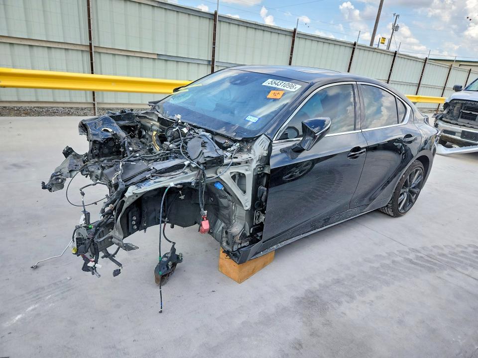 2025 Lexus VIN JTHBZ1B29S5084987 COPART salvage auction — FRONT END, Tx - Salvage Vehicle Title, sold $4,500 on 2026-07-07 (photo 1)