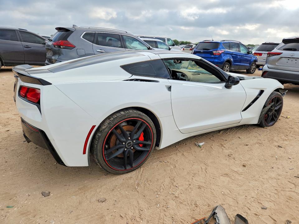 2015 Chevrolet Corvette VIN 1G1YM2D72F5120249 COPART salvage auction — MECHANICAL, Tx - Certificate Of Title, sold $18,100 on 2026-07-27 (photo 3)