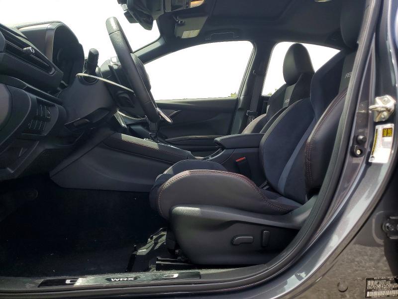 2022 Subaru Wrx VIN JF1VBAU6XN8026074 COPART salvage auction — FRONT END, Sc - Cert Of Title-Salvage, sold $8,100 on 2026-07-27 (photo 7)