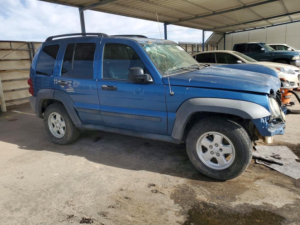 2006 Jeep Liberty VIN 1J4GL48K16W178258 COPART salvage auction — FRONT END, Nm - Certificate Of Title (P), sold $125 on 2026-07-08 (photo 4)