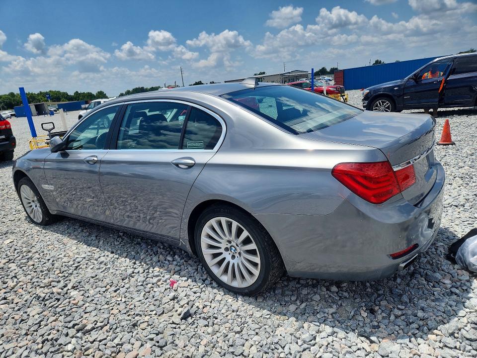 2012 BMW 7er VIN WBAKC8C55CC437756 COPART salvage auction — FRONT END, Fl - Certificate Of Title, sold $400 on 2026-07-31 (photo 2)