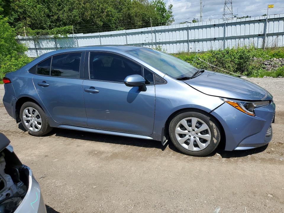 2020 Toyota Corolla VIN 5YFBPRBE3LP121908 COPART salvage auction — UNDERCARRIAGE, On - Permit Salvage, sold $3,200 on 2026-07-30 (photo 4)
