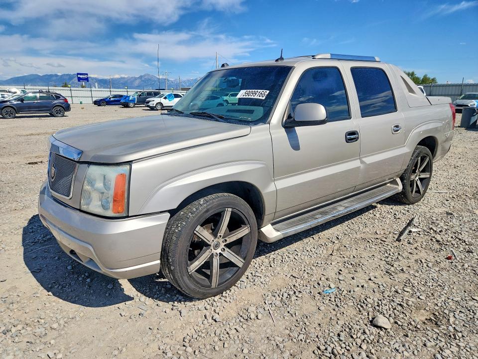 2004 Cadillac Escalade VIN 3GYEK62N64G119128 COPART salvage auction — MECHANICAL, Ut - Salvage Certificate, sold $350 on 2026-07-17 (photo 1)