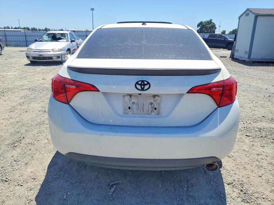 2017 Toyota VIN 5YFBURHE5HP665253 COPART salvage auction — FRONT END, Ca - Salvage Certificate, sold $3,050 on 2026-07-02 (photo 6)