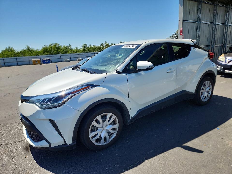 2021 Toyota C-hr VIN JTNKHMBX5M1096688 COPART salvage auction — REAR END, Ca - Salvage Certificate, sold $4,450 on 2026-07-02 (photo 1)