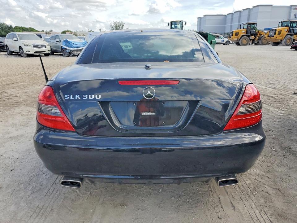 2009 Mercedes-benz Slk-class VIN WDBWK54F99F208788 COPART salvage auction — FRONT END, Fl - Cert Of Title Slvg Rebuildable, sold $2,050 on 2026-07-21 (photo 6)