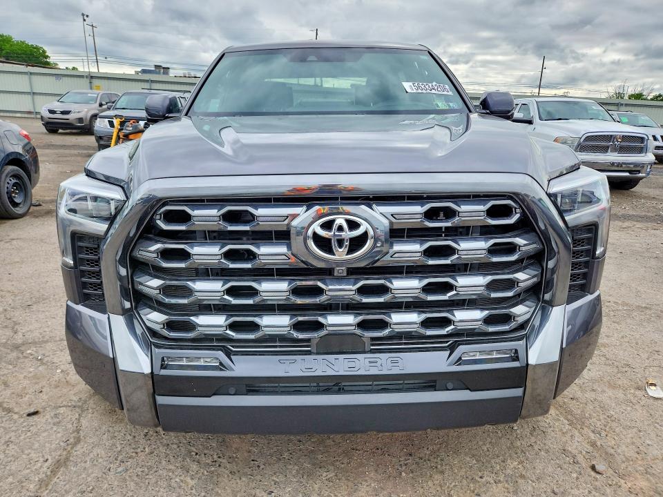 2025 Toyota Tundra VIN 5TFNA5EC0SX042598 COPART salvage auction — SIDE, Pa - Certificate Of Salvage, sold $37,750 on 2026-07-02 (photo 5)