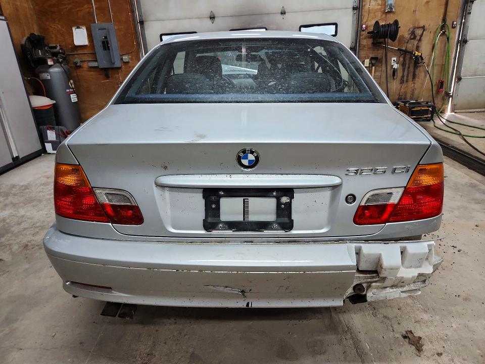 2001 BMW 3 series VIN WBABN33461JW49918 COPART salvage auction — FRONT END, MI - CERTIFICATE OF TITLE, sold $60 on 2026-07-15 (photo 6)
