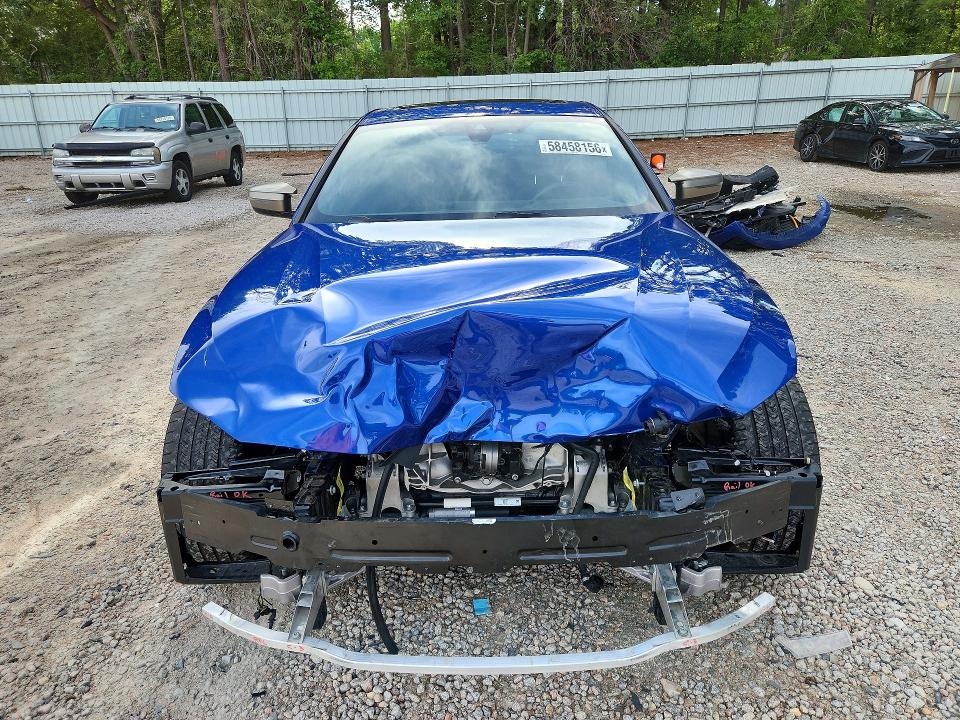 2023 BMW VIN WBY33AW00PFN82396 COPART salvage auction — FRONT END, Nc - Salvage Certificate Of Title, sold $13,700 on 2026-07-31 (photo 5)