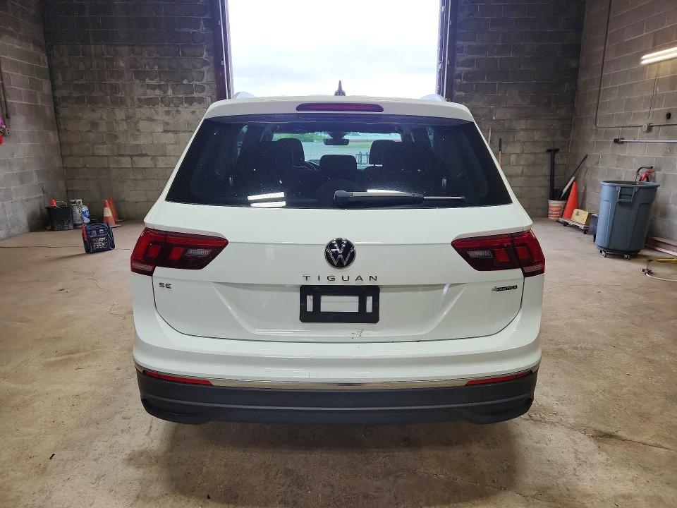 2022 Volkswagen Tiguan VIN 3VV2B7AX7NM126711 COPART salvage auction — FRONT END, Ny - Mv-907A Salvage Certificate, sold $8,300 on 2026-07-06 (photo 6)