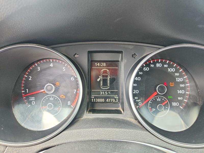 2013 Volkswagen Gti VIN WVWED7AJ7DW096934 COPART salvage auction — FRONT END, Va - Certificate Of Title, sold $2,150 on 2026-08-12 (photo 9)