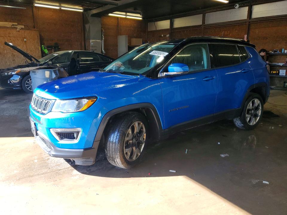2018 Jeep Compass VIN 3C4NJDCB0JT365886 COPART salvage auction — SIDE, PA - CERTIFICATE OF SALVAGE, sold $900 on 2026-07-02 (photo 1)