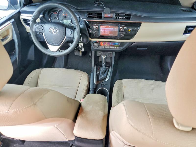 2014 Toyota Corolla VIN 5YFBURHE3EP168262 COPART salvage auction — FRONT END, Fl - Cert Of Title Slvg Rebuildable, sold $2,550 on 2026-07-07 (photo 8)