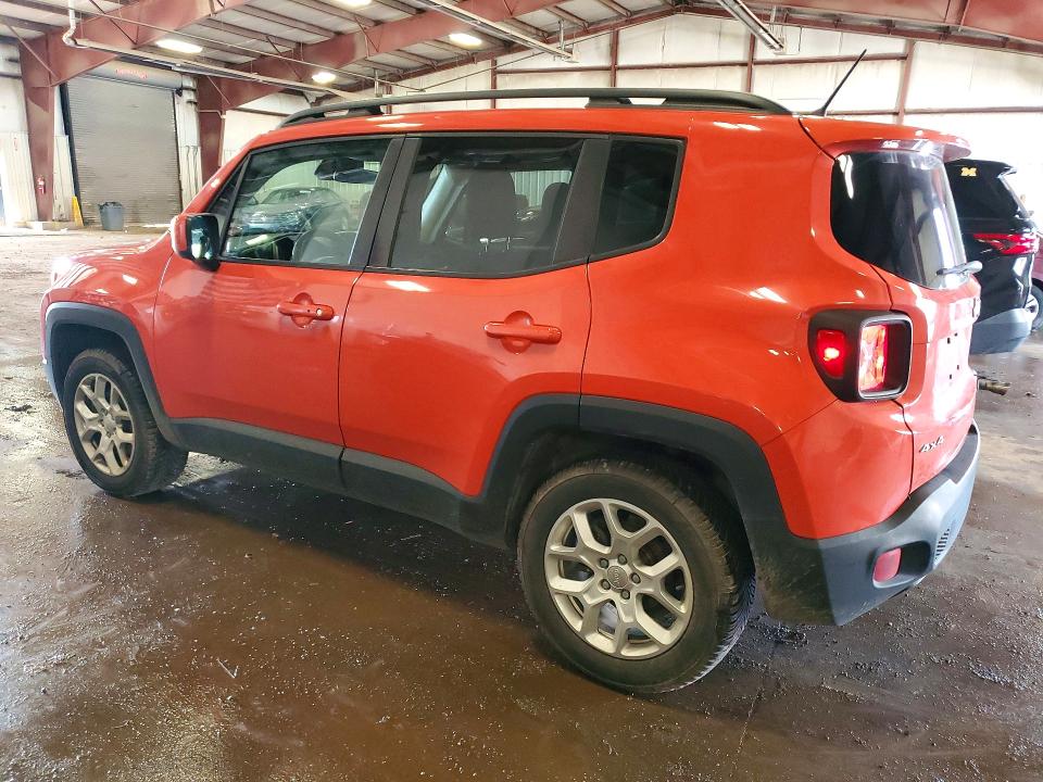 2015 Jeep Renegade VIN ZACCJBBT0FPC12865 COPART salvage auction — FRONT END, Mi - Certificate Of Title, sold $500 on 2026-07-31 (photo 2)