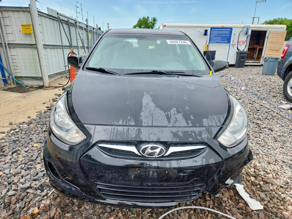 2013 Hyundai VIN KMHCT5AE0DU093852 COPART salvage auction — VANDALISM, Il - Salvage Certificate, sold $575 on 2026-07-27 (photo 5)