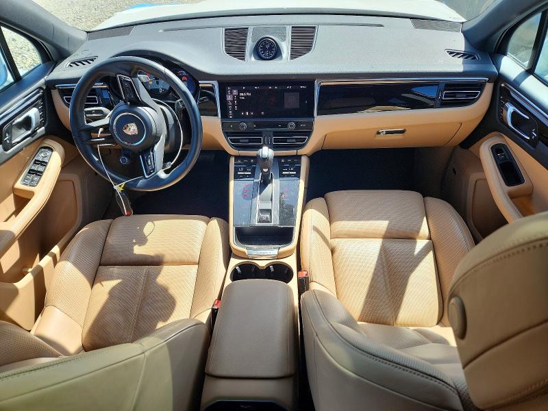 2022 Porsche Macan VIN WP1AG2A52NLB23048 COPART salvage auction — FRONT END, Ca - Salvage Certificate, sold $22,100 on 2026-07-07 (photo 8)