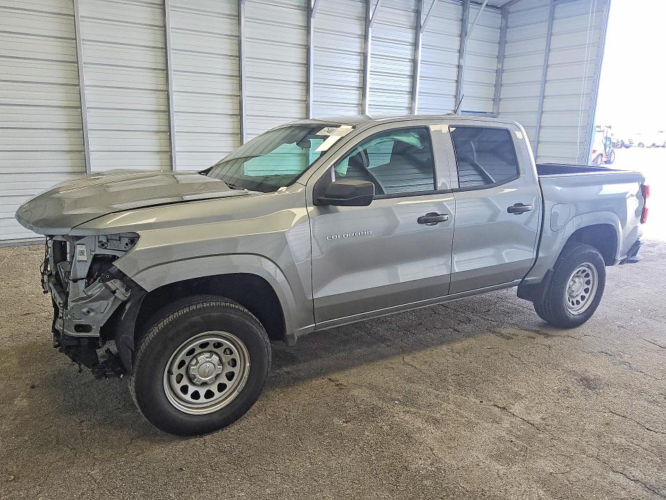 2026 Chevrolet Colorado VIN 1GCPSBEK2T1173922 COPART salvage auction — FRONT END, Fl - Cert Of Title Slvg Rebuildable, sold $13,700 on 2026-07-29 (photo 1)