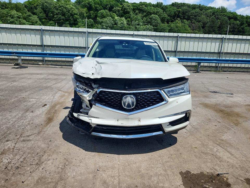 2017 Acura Mdx VIN 5FRYD4H39HB029411 COPART salvage auction — FRONT END, Oh - Cert Of Title-Salvage, sold $100 on 2026-07-23 (photo 5)